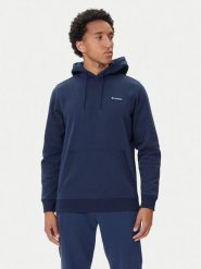 Columbia Bluza 2137182 Granatowy Regular Fit. Niebieskie bluzy męskie Columbia, l, bez wzorów, z bawełny, bez kaptura. Za 299.99 zł.