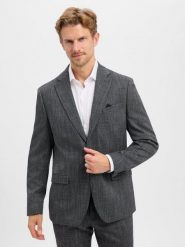 Finshley & Harding marynarka z zestawu modułowego Mężczyźni Modern Fit szary, 98. Szare marynarki męskie Finshley & Harding, bez wzorów, biznesowe. Za 699.95 zł.