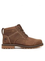 Timberland Trzewiki Larchmont Chukka TB0A2NFPF131 Brązowy. Brązowe botki męskie Timberland, bez wzorów, ze skóry, bez zapięcia. Za 649.99 zł.
