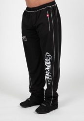 Marlow Mesh Spodnie - Czarny/Szary. Szare spodnie sportowe męskie GORILLA WEAR, l, bez wzorów, z meshu, na fitness i siłownię. Za 229.00 zł.