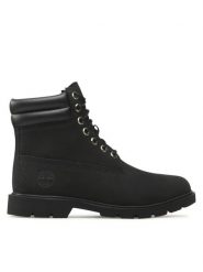 Timberland Trapery 6in Wr Basic TB0A27X6015 Czarny. Czarne śniegowce i trapery męskie Timberland, z nubiku, bez zapięcia. Za 849.99 zł.