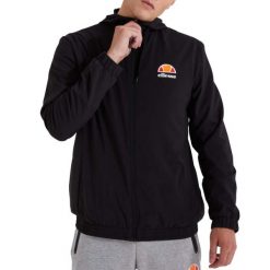 Bluza sportowa męska Ellesse Sella. Czarne bluzy męskie Ellesse, m, bez wzorów, trekkingowe. Za 179.99 zł.