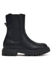Calvin Klein Botki Chelsea Boot V3A5-83121-1464 D Czarny. Czarne botki dziewczęce Calvin Klein, ze skóry, bez zapięcia. Za 429.99 zł.