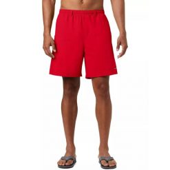 Kąpielówki Backcast III Water Short. Żółte kąpielówki męskie Columbia, uniwersalny, bez wzorów. W wyprzedaży za 139.00 zł.