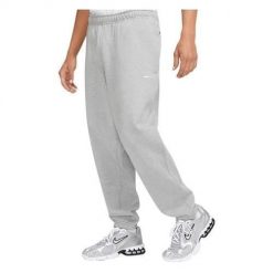 Spodnie sportowe męskie Nike Lab Nrg. Szare spodnie sportowe męskie Nike, m, bez wzorów, z dresówki, na fitness i siłownię. Za 353.00 zł.