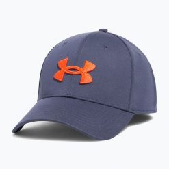 Czapka Under Armour Blitzing. Niebieskie czapki i kapelusze męskie Under Armour, bez wzorów, sportowe. Za 99.99 zł.