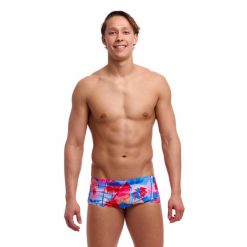 Strój do pływania Funky Trunks Miss Adventure - sidewinder. Czerwone kąpielówki męskie FUNKY TRUNKS, m, bez wzorów, do pływania. Za 159.00 zł.