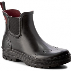 Kalosze HELLY HANSEN - W Karoline 111-97.991 Jet Black/Syrah/Light Grey. Czarne kozaki damskie Helly Hansen, z gumy. Za 249.00 zł.