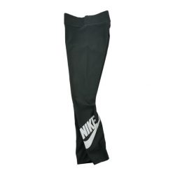 Damskie legginsy Nike czarne. Czarne legginsy damskie Nike, m, bez wzorów, z materiału, na fitness i siłownię. Za 68.12 zł.