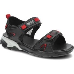 Czarne Sandały Big Star Wygodne Buty Dziecięce. Czarne sandały chłopięce Big Star, ze skóry ekologicznej, bez zapięcia. Za 99.99 zł.