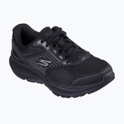 Buty do biegania damskie SKECHERS Go Run Consistent 2.0 Advantage. Czarne obuwie sportowe damskie Skechers, bez wzorów, do biegania. Za 229.99 zł.