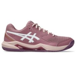 Damskie buty do padla Asics Gel-Dedicate 8. Białe obuwie sportowe damskie Asics, bez wzorów. Za 326.50 zł.
