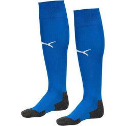 Getry piłkarskie Puma Liga Core Socks. Białe legginsy sportowe męskie Puma, m, bez wzorów, z bawełny, do piłki nożnej. Za 37.99 zł.