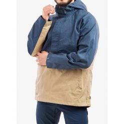Kurtka męska Fjallraven Vardag Anorak. Niebieskie kurtki sportowe męskie Fjällräven, m, bez wzorów, trekkingowe. Za 893.60 zł.