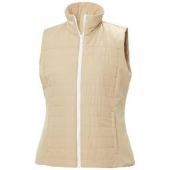 Damska kurtka bez rękawów Helly Hansen Crew 2.0. Brązowe kurtki damskie Helly Hansen, m, bez wzorów, z poliesteru, bez kaptura. Za 615.00 zł.