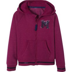 Bluza w kolorze fioletowym. Czerwone bluzy dla niemowląt Vertbaudet Girls, bez wzorów, bez ramiączek, bez kaptura. W wyprzedaży za 45.95 zł.