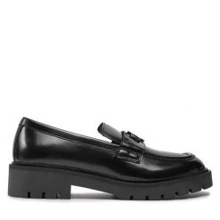 Loafersy Calvin Klein Jeans. Czarne mokasyny damskie Calvin Klein Jeans, z jeansu. Za 341.99 zł.