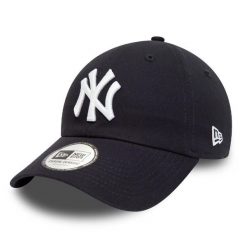 Czapka z daszkiem New Era MLB New York Yankees. Białe czapki i kapelusze męskie New Era, bez wzorów, z bawełny. Za 126.50 zł.