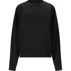 Bluza damska Athlecia Crecy. Czarne bluzy damskie Athlecia, bez wzorów, z materiału, bez kaptura. Za 161.50 zł.