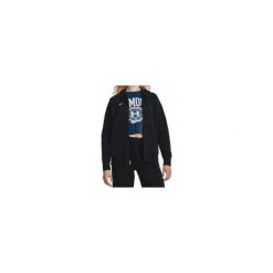 Bluza Damska Under Armour Rozpinana Z Kapturem Czarna Fleece Hoodie. Czarne bluzy damskie Under Armour, bez wzorów, z kapturem. Za 329.99 zł.