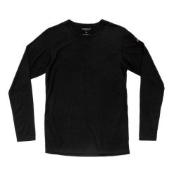 Bluza termoaktywna Devold Breeze Merino 150 Shirt. Czarne bluzy męskie Devold, m, bez wzorów, z materiału, bez kaptura. Za 390.49 zł.