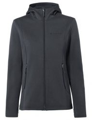 Kurtki damskie Idris Fleece Hoody. Czarne kurtki damskie Vaude, na zimę, s, bez wzorów, z materiału, z kapturem. Za 536.25 zł.