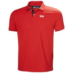Polo Helly Hansen Ocean 2.0. Czerwone koszulki polo męskie Helly Hansen, m, bez wzorów, bez ramiączek. Za 320.35 zł.