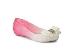 Baleriny Sca'viola 870 Pink, Róż/Biały, Silikon - 38. Czerwone baleriny damskie Sca'viola, na lato, bez wzorów, z tworzywa sztucznego, eleganckie, bez obcasa. W wyprzedaży za 26.10 zł.