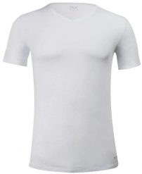T-shirt męski Fila V-neck Fit biały. Białe t-shirty męskie 661, m, bez wzorów, z bawełny, klasyczne, bez kołnierzyka. Za 123.99 zł.