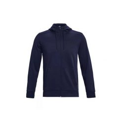 Bluza Mężczyzna Under Armour Armour Fleece Fz granatowy. Niebieskie bluzy męskie Under Armour, m, bez wzorów, bez kaptura, na fitness i siłownię. Za 292.75 zł.