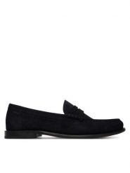 BOSS Półbuty Tevan 50563161 Granatowy. Niebieskie półbuty na co dzień męskie Boss, ze skóry, bez zapięcia. Za 949.99 zł.