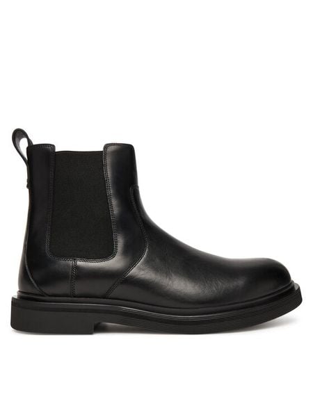 KARL LAGERFELD Sztyblety KL12244 Czarny. Czarne botki męskie KARL LAGERFELD, bez wzorów, ze skóry, bez zapięcia. Za 1,239.00 zł.