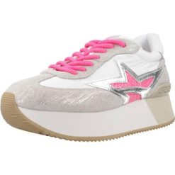 Buty LIU-JO DREAMY 03 - SNEAKER Szary. Szare obuwie sportowe damskie Liu Jo, bez wzorów, ze skóry, trekkingowe. Za 453.99 zł.