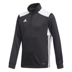 Regista 18 Training Bluza Piłkarska. Czarne bluzy dla chłopców Adidas, xl, bez wzorów, bez kaptura, do piłki nożnej. Za 125.30 zł.