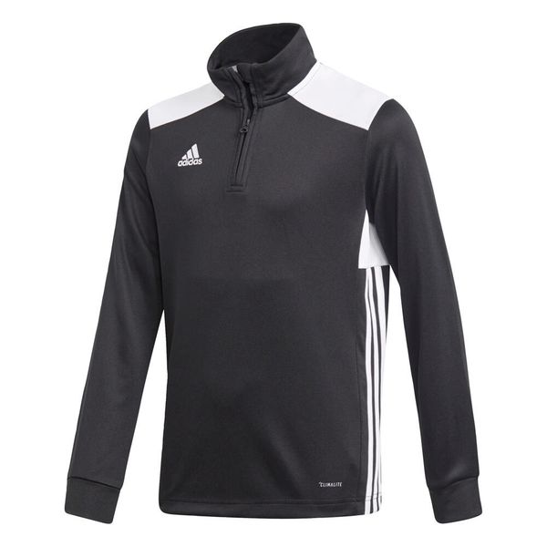 Regista 18 Training Bluza Piłkarska. Czarne bluzy dla chłopców Adidas, xl, bez wzorów, bez kaptura, do piłki nożnej. Za 125.30 zł.