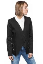 DAMSKA MARYNARKA TOM TAILOR MODERN BLAZER WITH OPEN FRONT 3922039.00.75 COL. 2999. Żakiety damskie Tom Tailor, m, bez wzorów, z bawełny, eleganckie. W wyprzedaży za 69.99 zł.