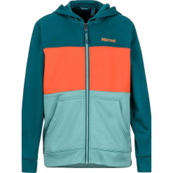 Bluza w kolorze miętowym. Zielone bluzy dla chłopców Marmot Kids. W wyprzedaży za 107.95 zł.