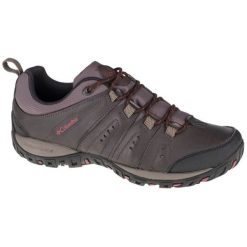 Buty Columbia Woodburn II 1553021231 brązowe. Brązowe trekkingi męskie . Za 485.40 zł.