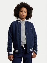 Polo Ralph Lauren Kurtka bomber 323932140 Granatowy Regular Fit. Niebieskie kurtki i płaszcze dla chłopców Polo Ralph Lauren, bez wzorów, z bawełny, bez kaptura. Za 549.99 zł.