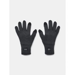 Rękawiczki zimowe Under Armour Halftime Wool. Czarne rękawiczki męskie Under Armour, na zimę, bez wzorów. Za 149.99 zł.