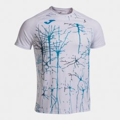 Koszulka do biegania męska Joma Elite IX. Białe koszulki sportowe męskie Joma, m, bez wzorów, bez kołnierzyka, bez ramiączek, do biegania. W wyprzedaży za 118.75 zł.