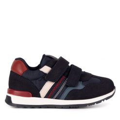 Sneakersy Lasocki Kids. Niebieskie trampki i tenisówki chłopięce Lasocki Kids, bez wzorów, bez zapięcia. Za 129.99 zł.