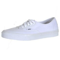 Trampki Vans Authentic True White, Biały, Mężczyźni. Białe trampki męskie Vans, bez wzorów, z tkaniny, bez zapięcia. Za 343.99 zł.