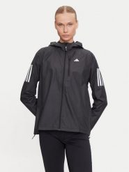 Adidas Kurtka do biegania Own The Run IN1576 Czarny Regular Fit. Czarne kurtki sportowe damskie Adidas, l, bez wzorów, z syntetyku, bez kaptura, do biegania. Za 279.99 zł.