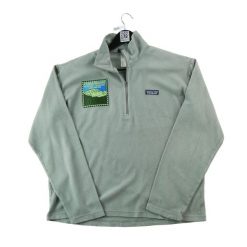 Second life - Patagonia Bluza męska polarowa - Jak nowy. Szare bluzy męskie Patagonia, l, bez wzorów, z materiału, bez kaptura. Za 212.96 zł.