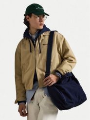 Polo Ralph Lauren Torebka 405967606001 Granatowy. Niebieskie torebki do ręki damskie Polo Ralph Lauren, bez wzorów, z materiału, bez dodatków. Za 338.99 zł.