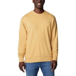 Bluza męska Columbia Marble Canyon French Terry Crew. Żółte bluzy męskie Columbia, m, bez wzorów, z bawełny, bez kaptura. Za 319.00 zł.