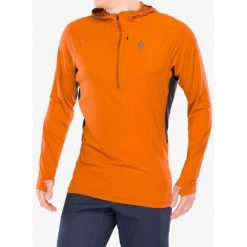 Bluza z kapturem Black Diamond Alpenglow Pro Hoody. Brązowe bluzy męskie Black Diamond, bez wzorów, z kapturem. Za 356.99 zł.