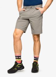 Spodenki turystyczne męskie Vaude Farley Stretch Bermuda II. Szare szorty męskie Vaude, m, bez wzorów, z elastanu. Za 350.89 zł.