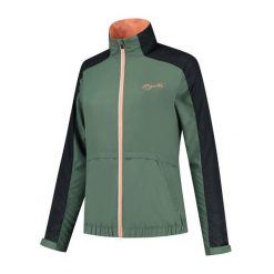 Wiatrówka do biegania damska Rogelli SNAKE. Brązowe kurtki damskie Rogelli, l, bez wzorów, bez kaptura. Za 271.00 zł.